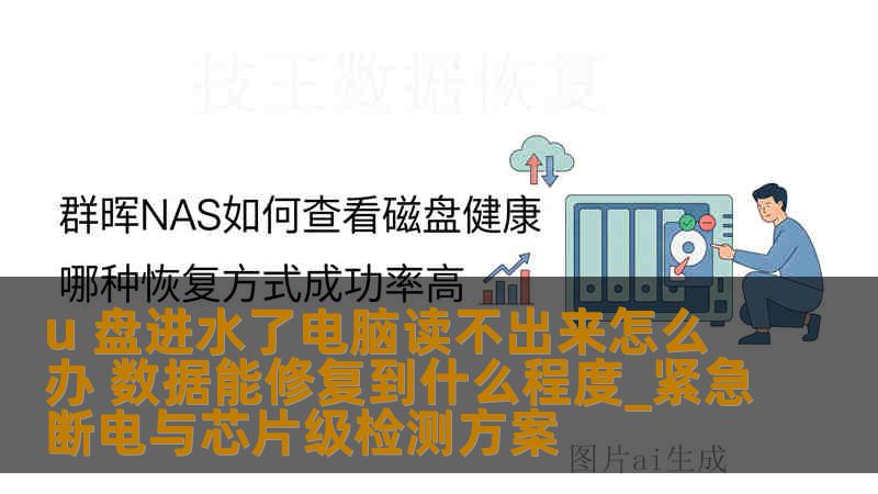 u 盘进水了电脑读不出来怎么办 数据能修复到什么程度_紧急断电与芯片级检测方案