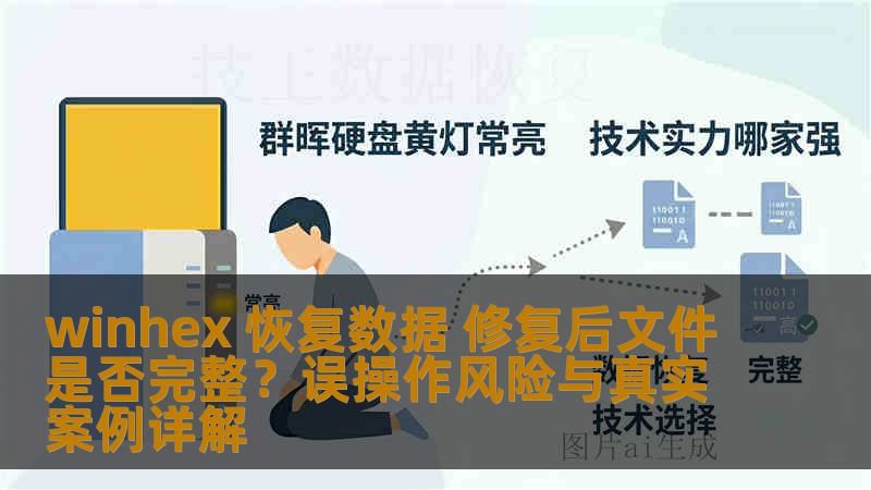 winhex 恢复数据 修复后文件是否完整？误操作风险与真实案例详解