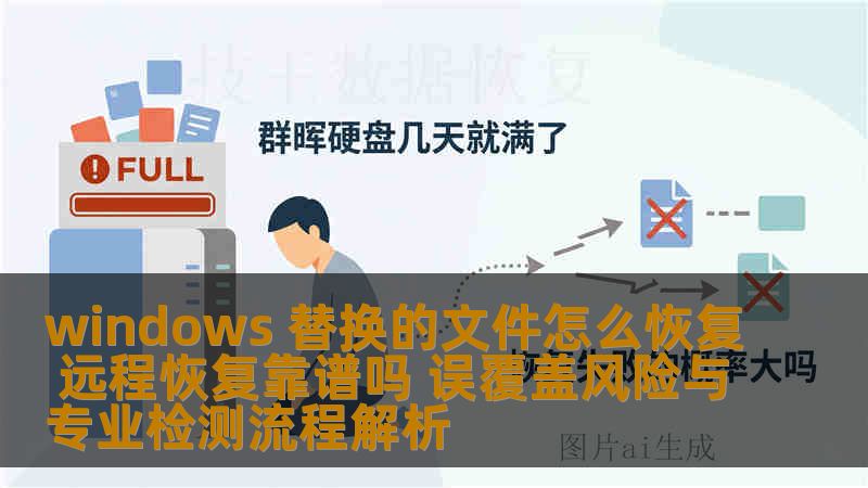 windows 替换的文件怎么恢复 远程恢复靠谱吗 误覆盖风险与专业检测流程解析