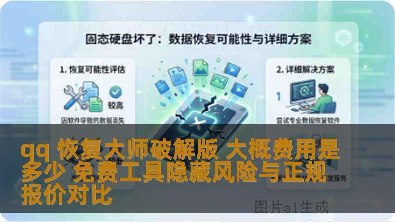 qq 恢复大师破解版 大概费用是多少 免费工具隐藏风险与正规报价对比