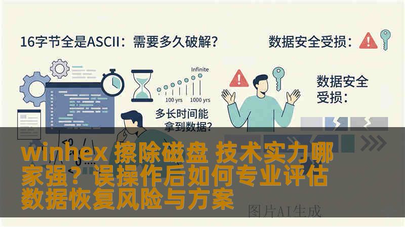 winhex 擦除磁盘 技术实力哪家强？误操作后如何专业评估数据恢复风险与方案