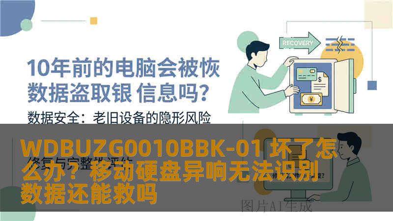 WDBUZG0010BBK-01 坏了怎么办？移动硬盘异响无法识别数据还能救吗