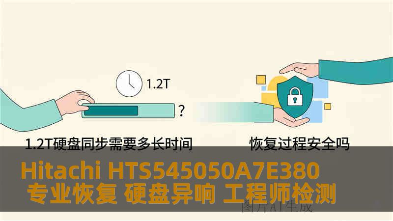 Hitachi HTS545050A7E380 专业恢复 硬盘异响 工程师检测