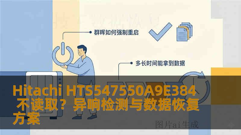 Hitachi HTS547550A9E384 不读取？异响检测与数据恢复方案