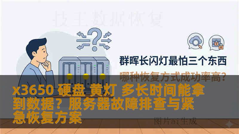x3650 硬盘 黄灯 多长时间能拿到数据？服务器故障排查与紧急恢复方案