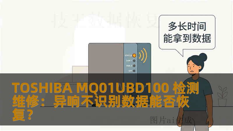 TOSHIBA MQ01UBD100 检测维修：异响不识别数据能否恢复？