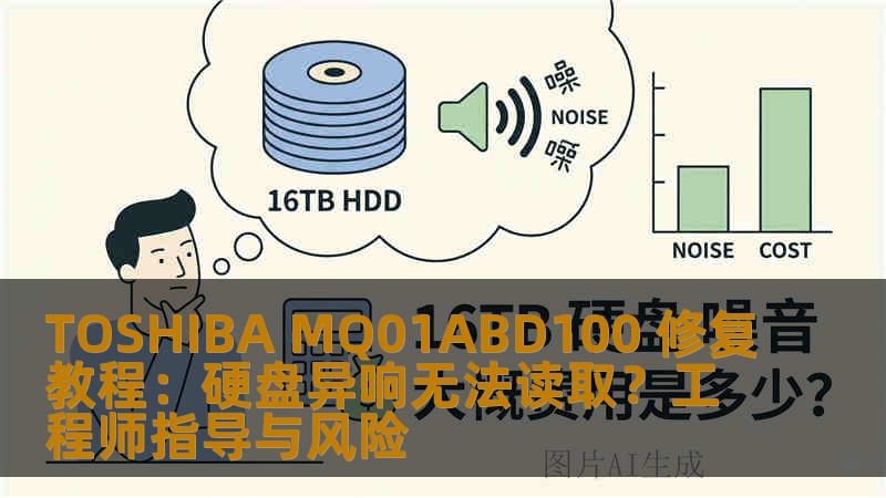 TOSHIBA MQ01ABD100 修复教程：硬盘异响无法读取？工程师指导与风险