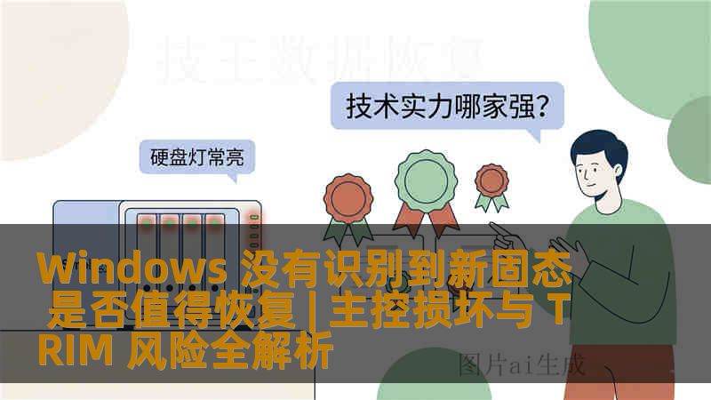 Windows 没有识别到新固态 是否值得恢复 | 主控损坏与 TRIM 风险全解析