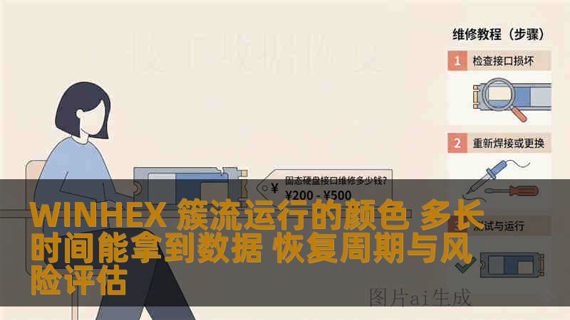 WINHEX 簇流运行的颜色 多长时间能拿到数据 恢复周期与风险评估