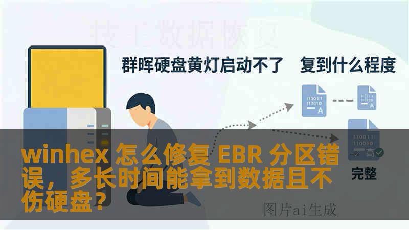 winhex 怎么修复 EBR 分区错误，多长时间能拿到数据且不伤硬盘？