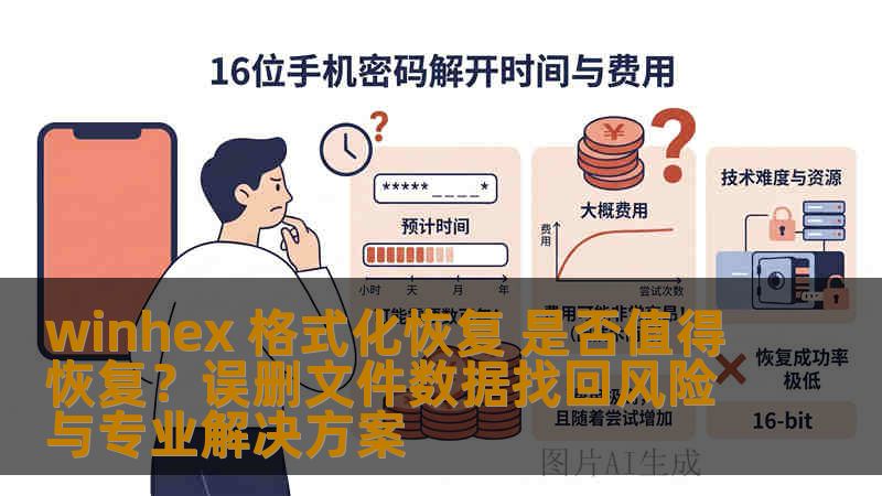 winhex 格式化恢复 是否值得恢复？误删文件数据找回风险与专业解决方案