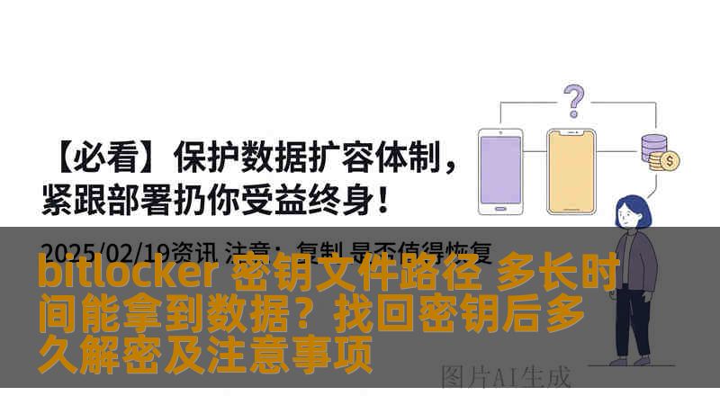 bitlocker 密钥文件路径 多长时间能拿到数据？找回密钥后多久解密及注意事项