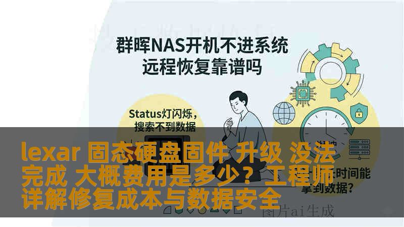 lexar 固态硬盘固件 升级 没法完成 大概费用是多少？工程师详解修复成本与数据安全