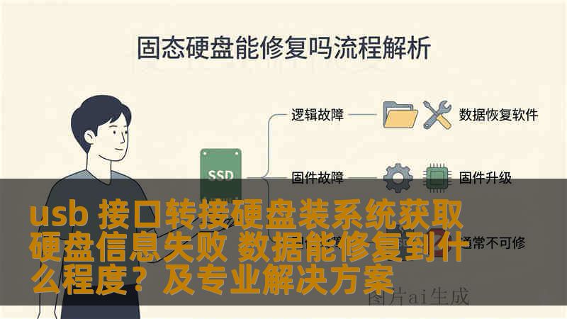 usb 接口转接硬盘装系统获取硬盘信息失败 数据能修复到什么程度？及专业解决方案