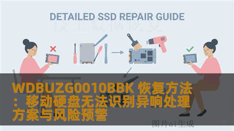 WDBUZG0010BBK 恢复方法：移动硬盘无法识别异响处理方案与风险预警
