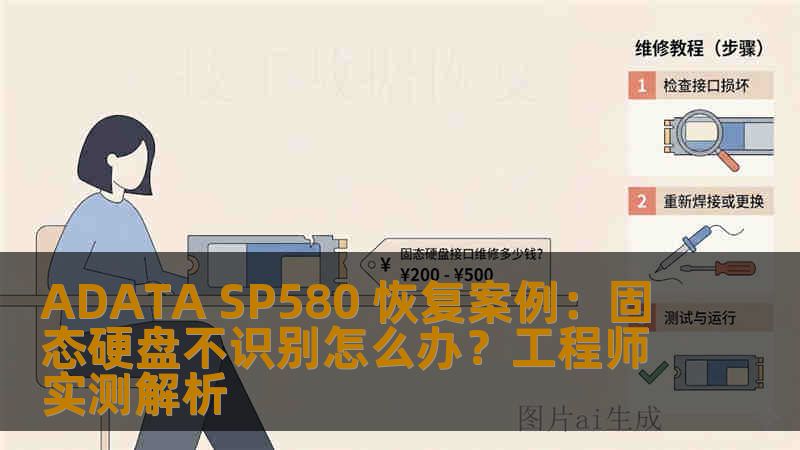 ADATA SP580 恢复案例：固态硬盘不识别怎么办？工程师实测解析