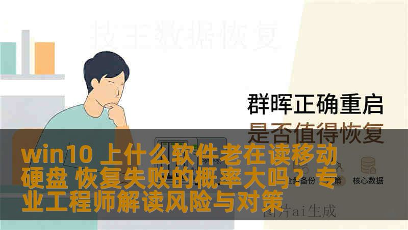 win10 上什么软件老在读移动硬盘 恢复失败的概率大吗？专业工程师解读风险与对策