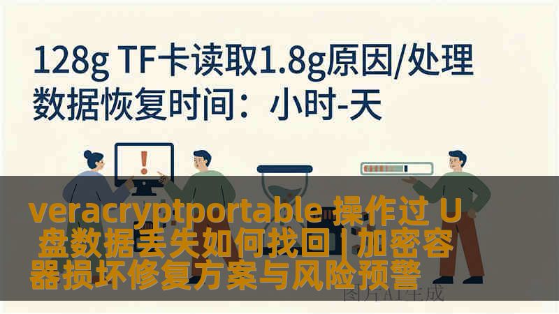 veracryptportable 操作过 U 盘数据丢失如何找回 | 加密容器损坏修复方案与风险预警