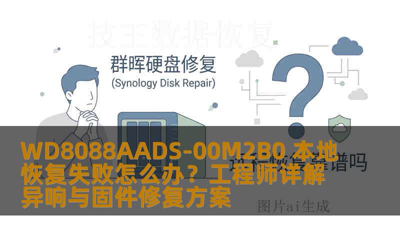 WD8088AADS-00M2B0 本地恢复失败怎么办？工程师详解异响与固件修复方案