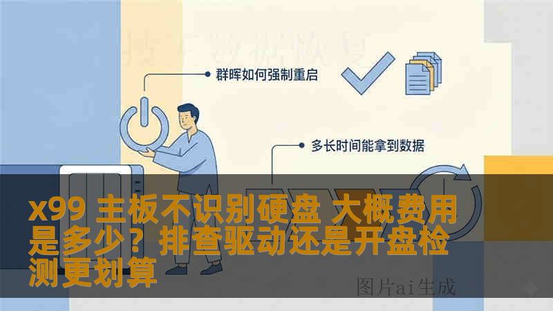 x99 主板不识别硬盘 大概费用是多少？排查驱动还是开盘检测更划算