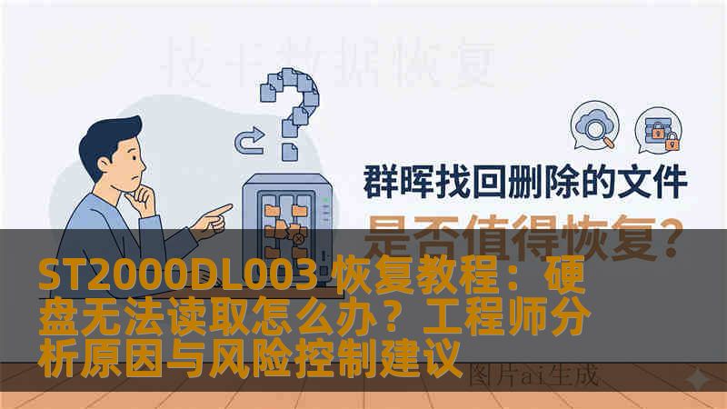ST2000DL003 恢复教程：硬盘无法读取怎么办？工程师分析原因与风险控制建议