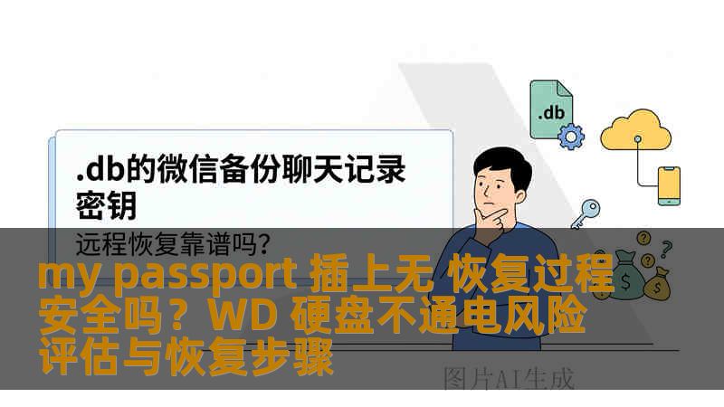 my passport 插上无 恢复过程安全吗？WD 硬盘不通电风险评估与恢复步骤
