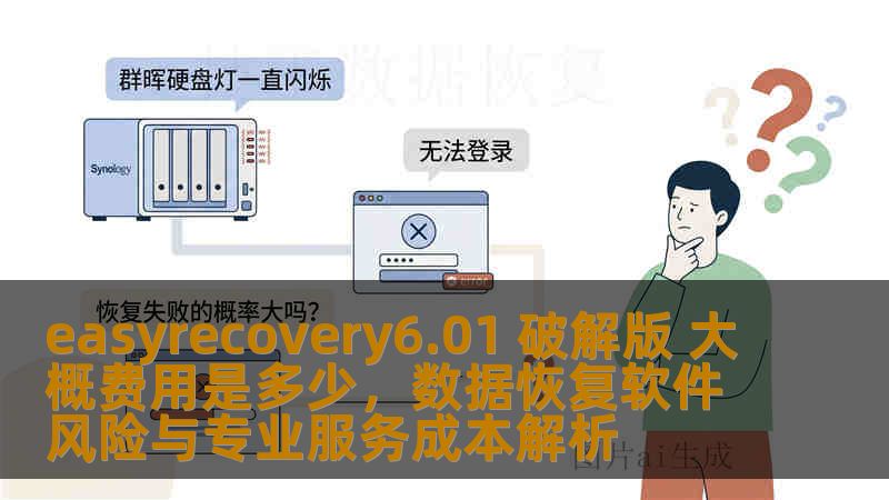 easyrecovery6.01 破解版 大概费用是多少，数据恢复软件风险与专业服务成本解析