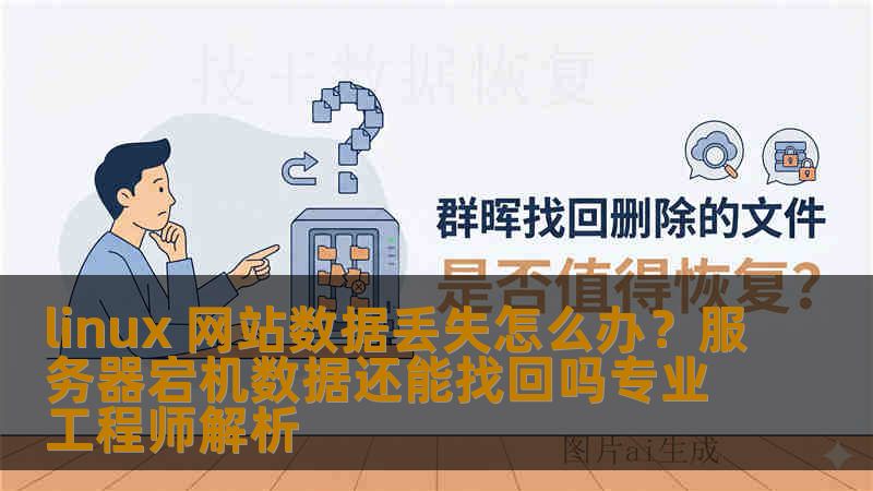 linux 网站数据丢失怎么办？服务器宕机数据还能找回吗专业工程师解析