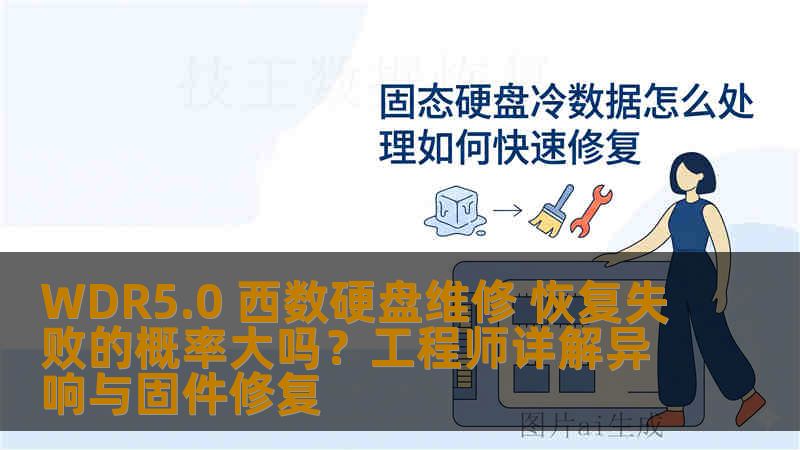 WDR5.0 西数硬盘维修 恢复失败的概率大吗？工程师详解异响与固件修复