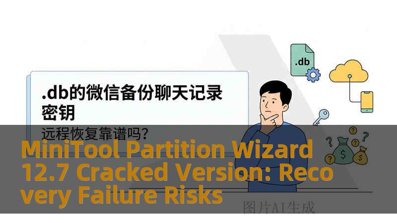 MiniTool Partition Wizard 12.7 Cracked Version: Recovery Failure Risks