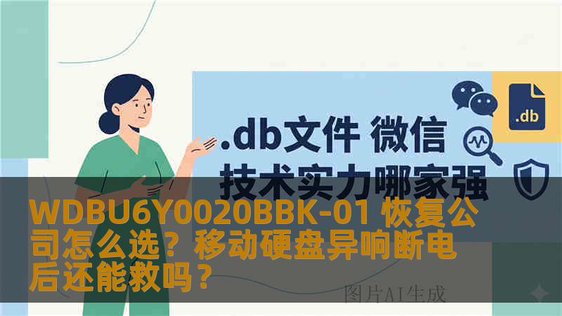 WDBU6Y0020BBK-01 恢复公司怎么选？移动硬盘异响断电后还能救吗？