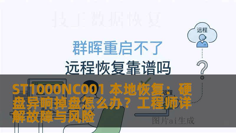 ST1000NC001 本地恢复：硬盘异响掉盘怎么办？工程师详解故障与风险
