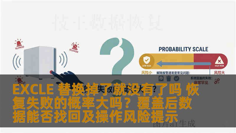 EXCLE 替换掉了就没有了吗 恢复失败的概率大吗？覆盖后数据能否找回及操作风险提示