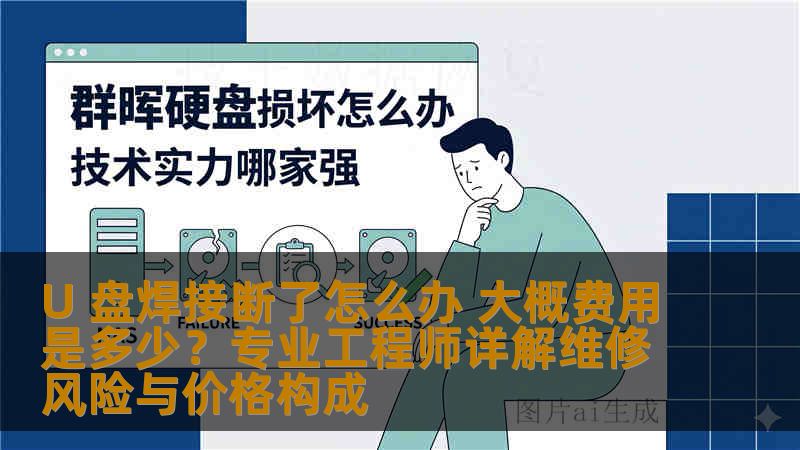 U 盘焊接断了怎么办 大概费用是多少？专业工程师详解维修风险与价格构成
