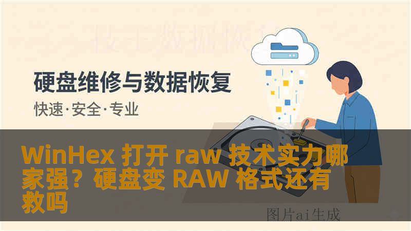 WinHex 打开 raw 技术实力哪家强？硬盘变 RAW 格式还有救吗