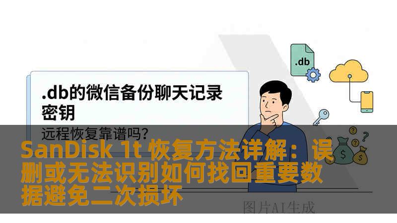 SanDisk 1t 恢复方法详解：误删或无法识别如何找回重要数据避免二次损坏