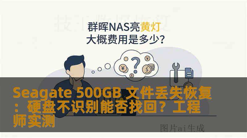 Seagate 500GB 文件丢失恢复：硬盘不识别能否找回？工程师实测