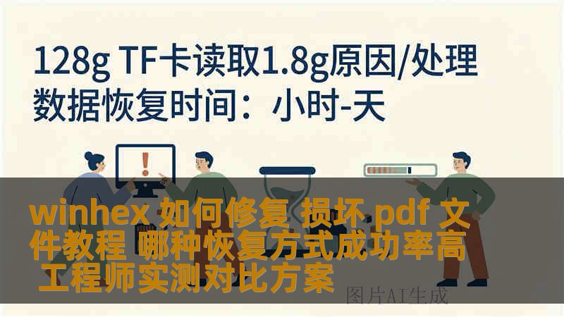 winhex 如何修复 损坏 pdf 文件教程 哪种恢复方式成功率高 工程师实测对比方案