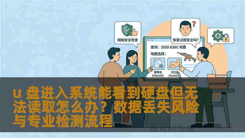 u 盘进入系统能看到硬盘但无法读取怎么办？数据丢失风险与专业检测流程