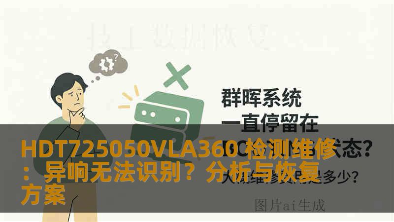 HDT725050VLA360 检测维修：异响无法识别？分析与恢复方案
