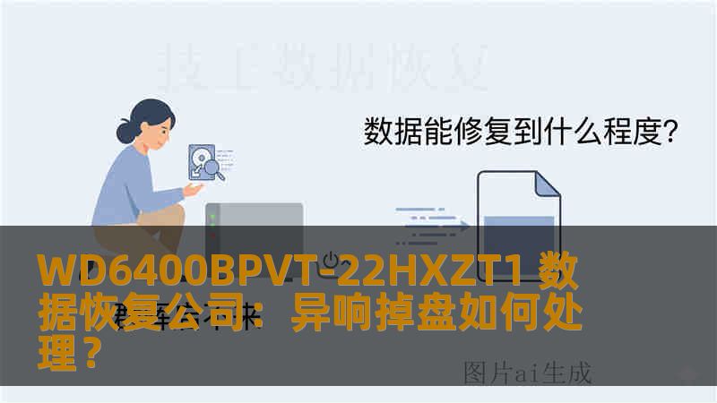 WD6400BPVT-22HXZT1 数据恢复公司：异响掉盘如何处理？