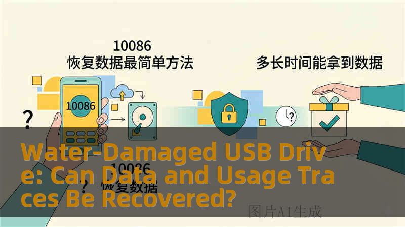 Water-Damaged USB Drive: Can Data and Usage Traces Be Recovered?