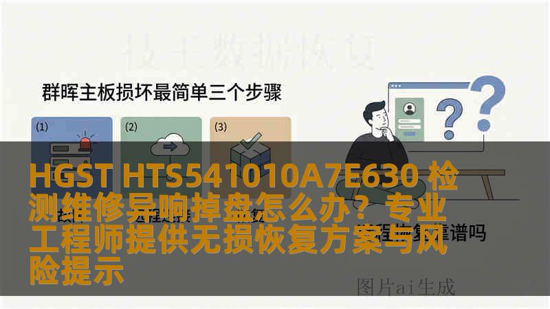 HGST HTS541010A7E630 检测维修异响掉盘怎么办？专业工程师提供无损恢复方案与风险提示