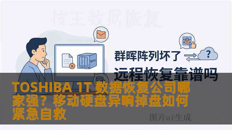 TOSHIBA 1T 数据恢复公司哪家强？移动硬盘异响掉盘如何紧急自救