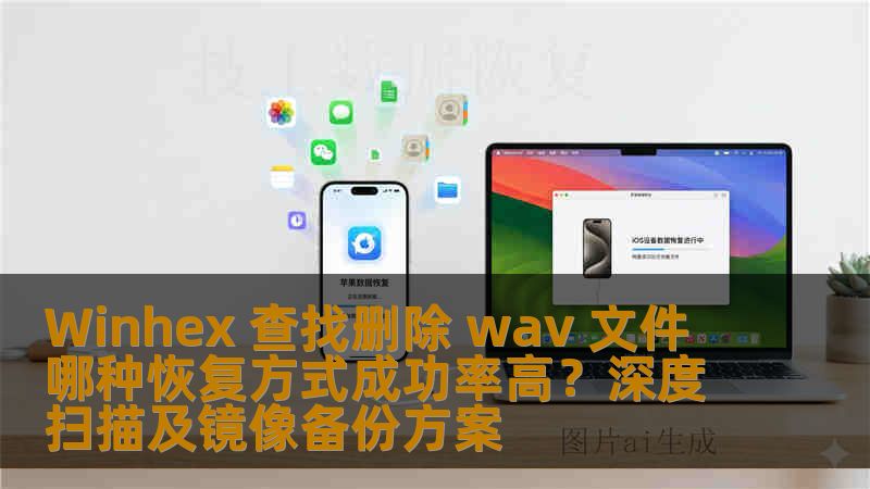 Winhex 查找删除 wav 文件 哪种恢复方式成功率高？深度扫描及镜像备份方案