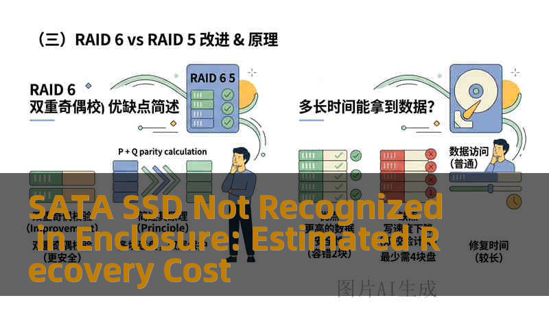 SATA SSD Not Recognized in Enclosure: Estimated Recovery Cost