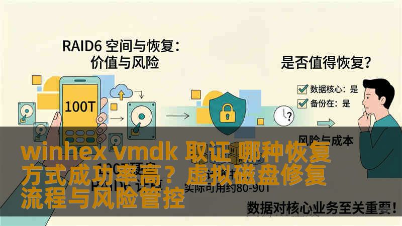 winhex vmdk 取证 哪种恢复方式成功率高？虚拟磁盘修复流程与风险管控