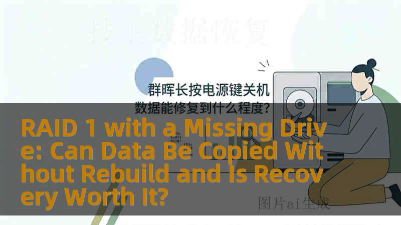 RAID 1 with a Missing Drive: Can Data Be Copied Without Rebuild and Is Recovery Worth It?
