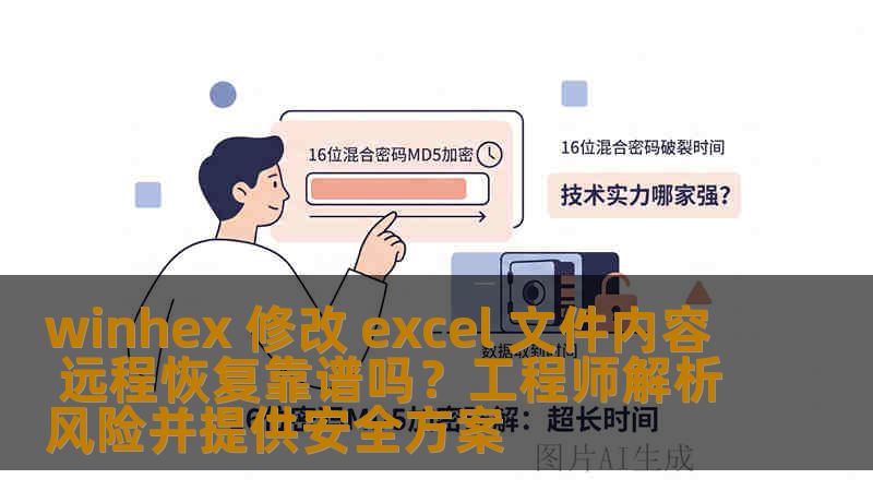 winhex 修改 excel 文件内容 远程恢复靠谱吗？工程师解析风险并提供安全方案