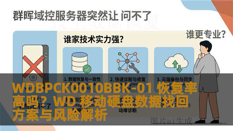 WDBPCK0010BBK-01 恢复率高吗？WD 移动硬盘数据找回方案与风险解析